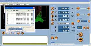 Kinetic NC controllo numerico moderno veloce stabile, controlla fino a sei assi, connessione via ethernet
